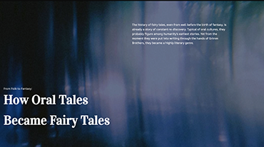 Grimm Brothers microsite